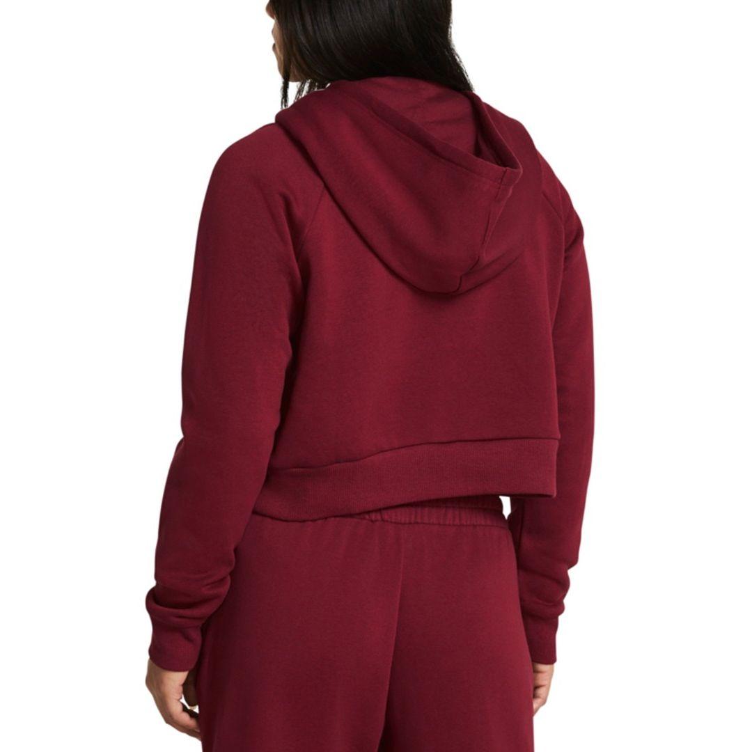 Under Armour Women's UA Rival Full Zip Cropped Fleece